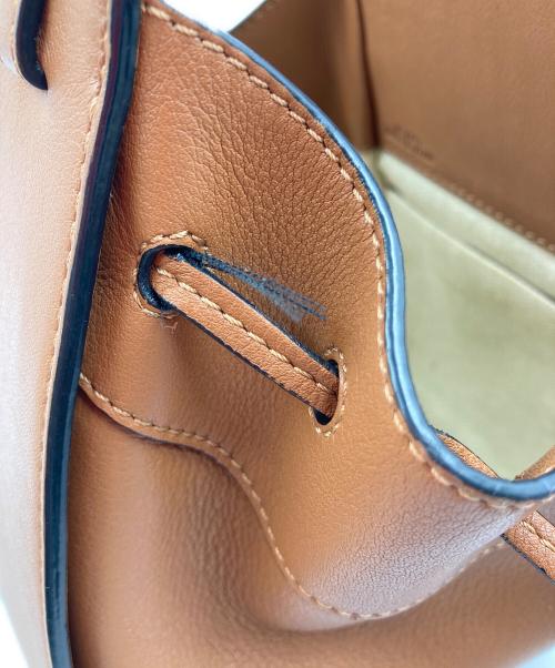 LOEWE（ロエベ）LOEWE (ロエベ) ハンモック ドローストリングミニ タンの古着・服飾アイテム