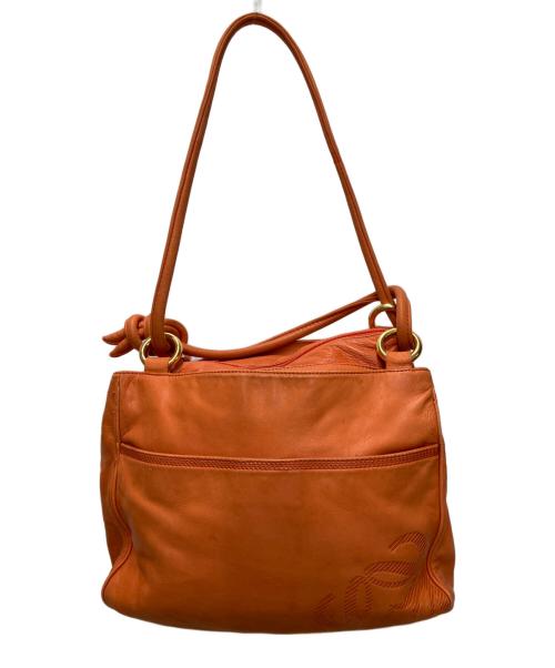 LOEWE（ロエベ）LOEWE (ロエベ) トートバッグ オレンジの古着・服飾アイテム