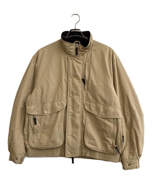 SEDAN ALL-PURPOSE（セダンオールパーパス）SEDAN ALL-PURPOSE (セダンオールパーパス) 中綿ジャケット Fleece Lined Jacket ベージュ サイズ:SIZE Lの古着・服飾アイテム