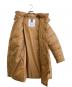 中古・古着 THE NORTH FACE (ザ ノース フェイス) ダウンジャケット ベージュ サイズ:size不明：20000円