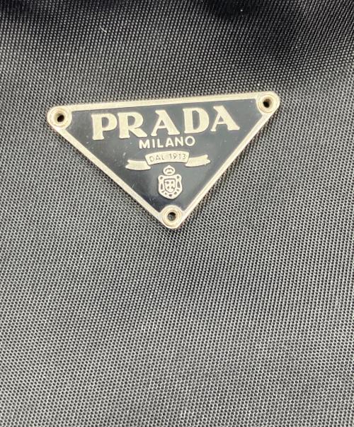 PRADA（プラダ）PRADA (プラダ) ナイロンコスメポーチ ブラックの古着・服飾アイテム