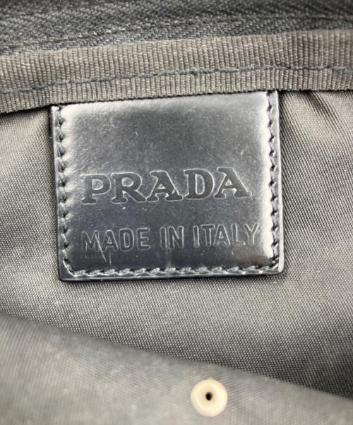 PRADA（プラダ）PRADA (プラダ) ナイロンコスメポーチ ブラックの古着・服飾アイテム