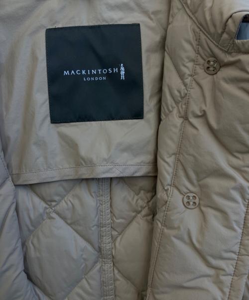 MACKINTOSH LONDON（マッキントッシュ ロンドン）MACKINTOSH LONDON (マッキントッシュ ロンドン) キルティングダウンジャケット ベージュ サイズ:44の古着・服飾アイテム