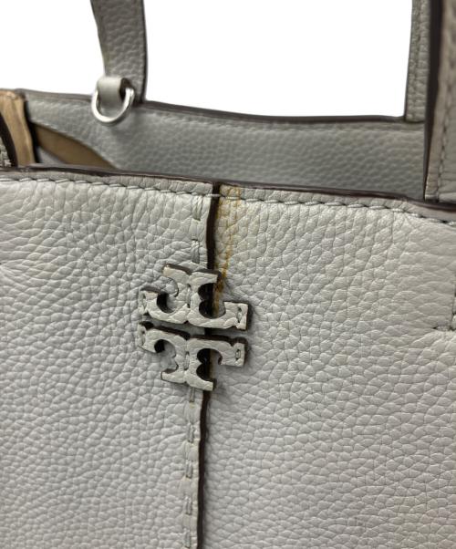 TORY BURCH（トリーバーチ）TORY BURCH (トリーバーチ) 2WAYバッグ グレーの古着・服飾アイテム