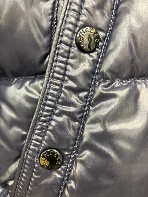 MONCLER（モンクレール）MONCLER (モンクレール) ダウンジャケット ABILENE ネイビー サイズ:00の古着・服飾アイテム