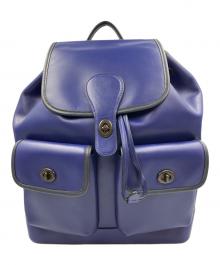 COACH（コーチ）の古着「Heritage Backpack」｜ブルー
