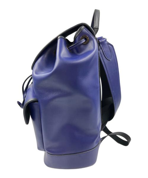 COACH（コーチ）COACH (コーチ) Heritage Backpack ブルーの古着・服飾アイテム