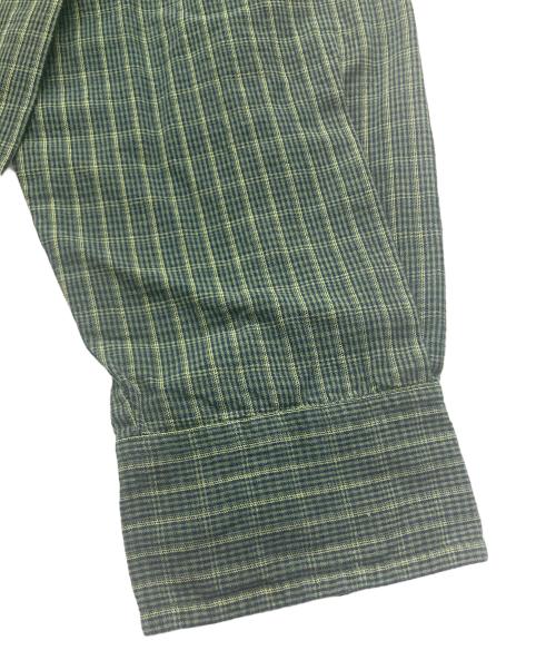 stussy（ステューシー）stussy (ステューシー) 長袖シャツ グリーン サイズ:SIZE Mの古着・服飾アイテム