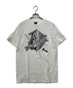 stussyステューシー）の古着「プリントTシャツ」｜ホワイト