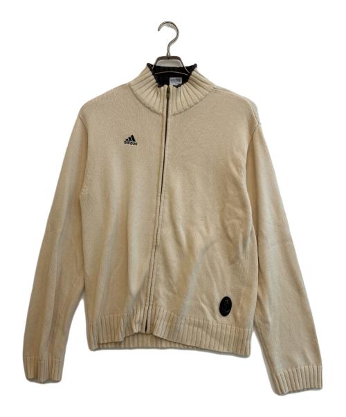 adidas（アディダス）adidas (アディダス) 厚手ニット アイボリー サイズ:SIZE Mの古着・服飾アイテム
