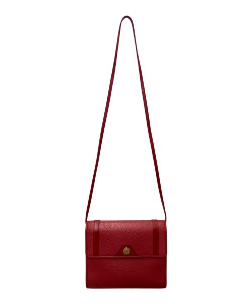 Christian Dior（クリスチャン ディオール）Christian Dior (クリスチャン ディオール) ショルダーバッグ レッドの古着・服飾アイテム