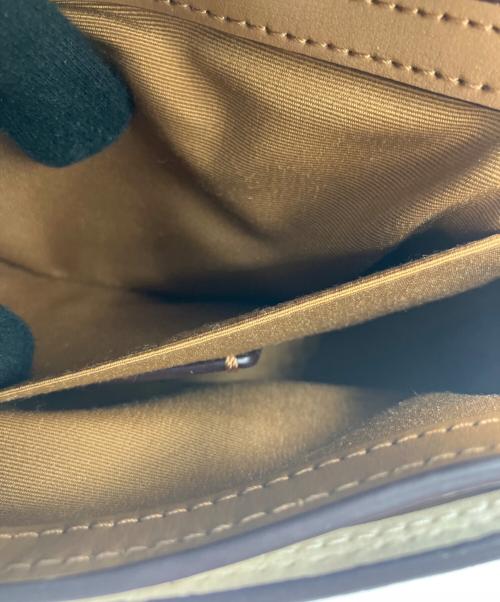 COACH（コーチ）COACH (コーチ) チェーンショルダーバッグ アイボリー×ベージュの古着・服飾アイテム