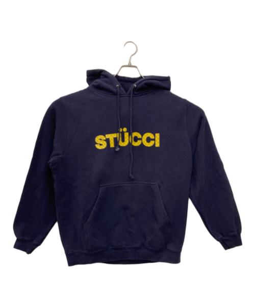 stussy（ステューシー）stussy (ステューシー) プルオーバーパーカー ネイビー サイズ:SIZE Mの古着・服飾アイテム