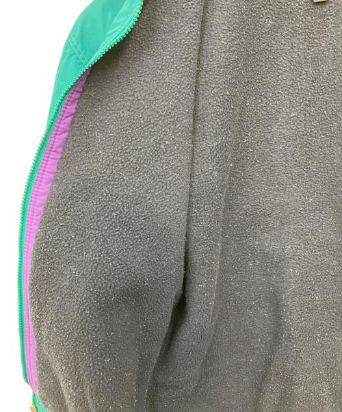 Patagonia（パタゴニア）Patagonia (パタゴニア) 中綿ジャケット シェルドシンチラジャケット グリーン×パープル サイズ:Sの古着・服飾アイテム