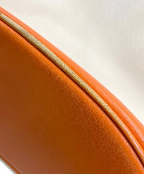 SOMES SADDLE（ソメスサドル）SOMES SADDLE (ソメスサドル) 2WAYバッグ オレンジ×アイボリーの古着・服飾アイテム