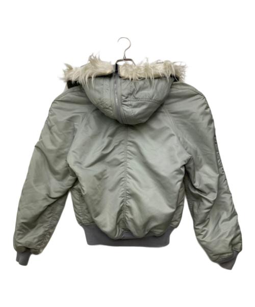 COOPER MFG CO（クーパー・マニュファクチャリング・カンパニー）COOPER MFG CO (クーパー・マニュファクチャリング・カンパニー) N-2Aジャケット シルバー サイズ:SIZE Lの古着・服飾アイテム