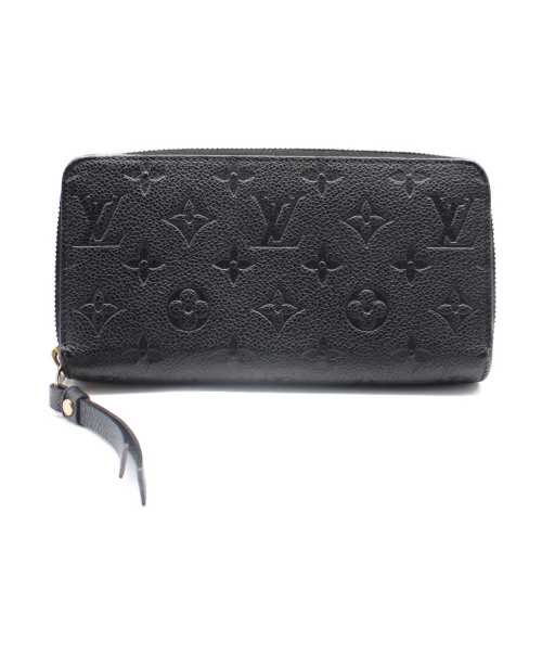 LOUIS VUITTON（ルイ ヴィトン）LOUIS VUITTON (ルイヴィトン) ジッピー・ウォレット ノワール サイズ:- モノグラムアンプラント M61864  SP3175の古着・服飾アイテム