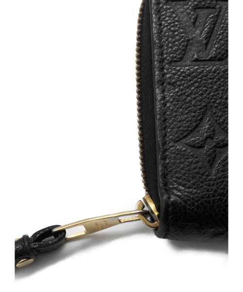 LOUIS VUITTON（ルイ ヴィトン）LOUIS VUITTON (ルイヴィトン) ジッピー・ウォレット ノワール サイズ:- モノグラムアンプラント M61864  SP3175の古着・服飾アイテム