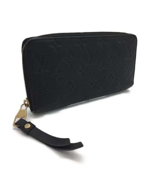 LOUIS VUITTON（ルイ ヴィトン）LOUIS VUITTON (ルイヴィトン) ジッピー・ウォレット ノワール サイズ:- モノグラムアンプラント M61864  SP3175の古着・服飾アイテム