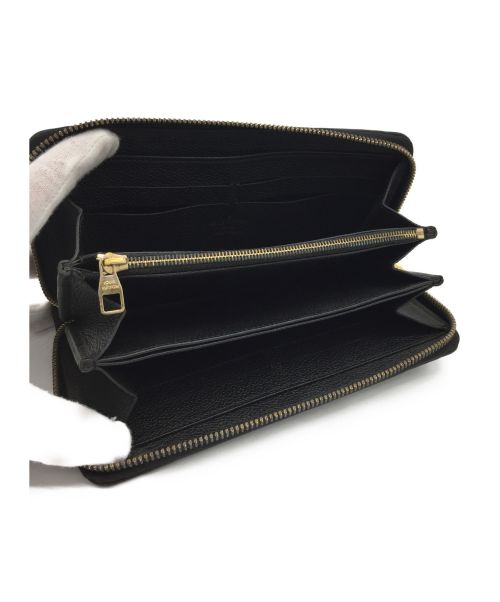 LOUIS VUITTON（ルイ ヴィトン）LOUIS VUITTON (ルイヴィトン) ジッピー・ウォレット ノワール サイズ:- モノグラムアンプラント M61864  SP3175の古着・服飾アイテム