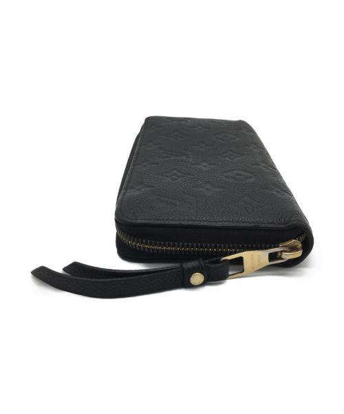 LOUIS VUITTON（ルイ ヴィトン）LOUIS VUITTON (ルイヴィトン) ジッピー・ウォレット ノワール サイズ:- モノグラムアンプラント M61864  SP3175の古着・服飾アイテム
