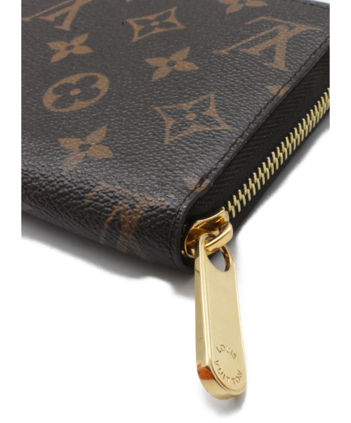LOUIS VUITTON（ルイ ヴィトン）LOUIS VUITTON (ルイヴィトン) ジッピーウォレット ブラウン サイズ:- モノグラム M42616 CA4191の古着・服飾アイテム