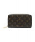 LOUIS VUITTON（ルイヴィトン）の古着「ジッピーウォレット」｜ブラウン