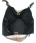 中古・古着 BURBERRY (バーバリー) ショルダーバッグ ブラック ノヴァチェック 3958975：49800円