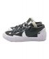 NIKE×sacai (ナイキ×サカイ) スニーカー グレー×ホワイト サイズ:26.5cm：6000円