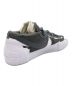 中古・古着 NIKE×sacai (ナイキ×サカイ) スニーカー グレー×ホワイト サイズ:26.5cm：6000円