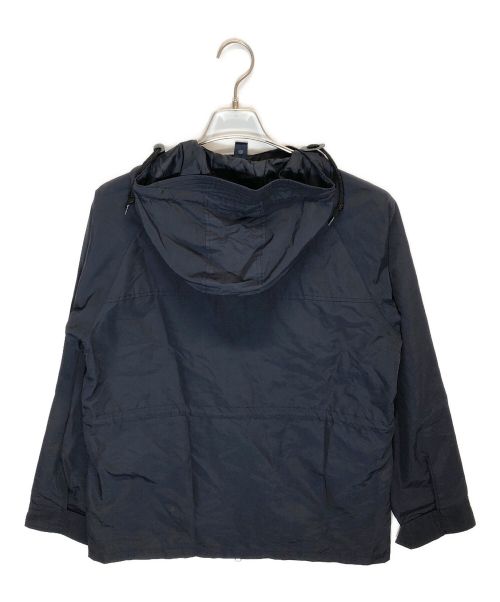 green label relaxing（グリーンレーベルリラクシング）green label relaxing (グリーンレーベルリラクシング) グログラン ボア マウンテンパーカー 2WAY ネイビー サイズ:Mの古着・服飾アイテム