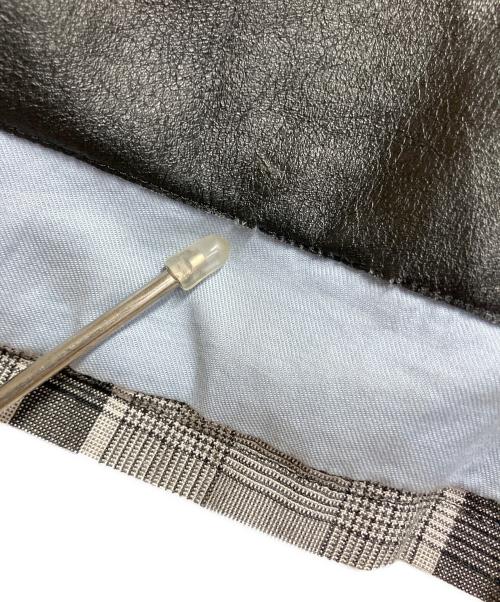 SUNSEA（サンシー）SUNSEA (サンシー) リバーシブルチェックシャツジャケット ライトブルー×グレー サイズ:Lの古着・服飾アイテム