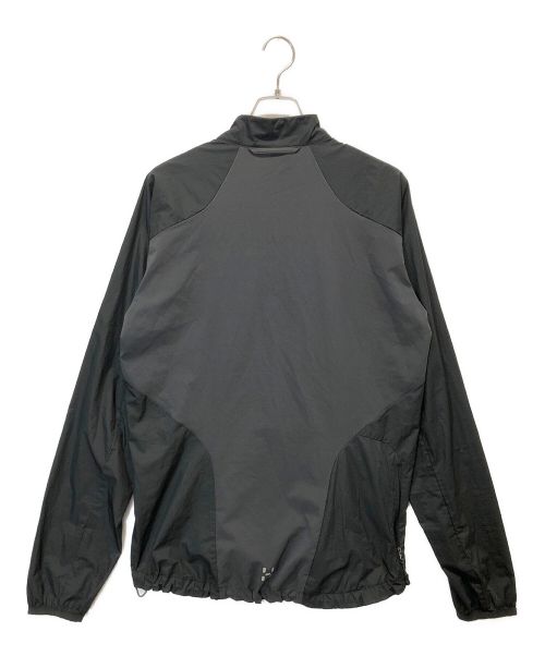 HAGLOFS（ホグロフス）HAGLOFS (ホグロフス) ソフトシェルマウンテンパーカー ブラック×グレー サイズ:Sの古着・服飾アイテム