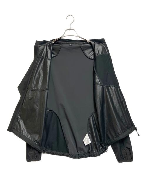 HAGLOFS（ホグロフス）HAGLOFS (ホグロフス) ソフトシェルマウンテンパーカー ブラック×グレー サイズ:Sの古着・服飾アイテム