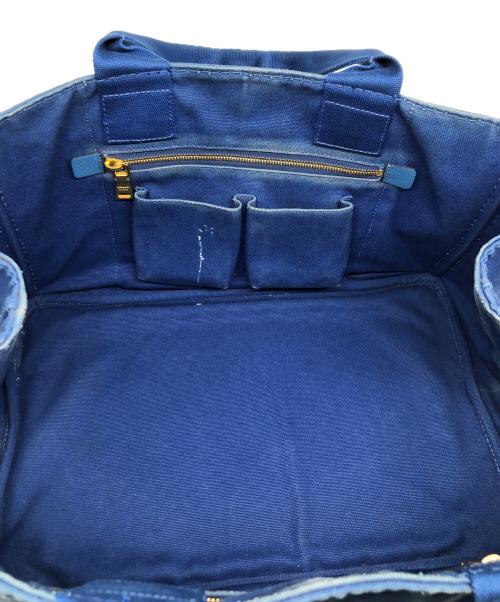 PRADA（プラダ）PRADA (プラダ) カナパGM ブルーの古着・服飾アイテム