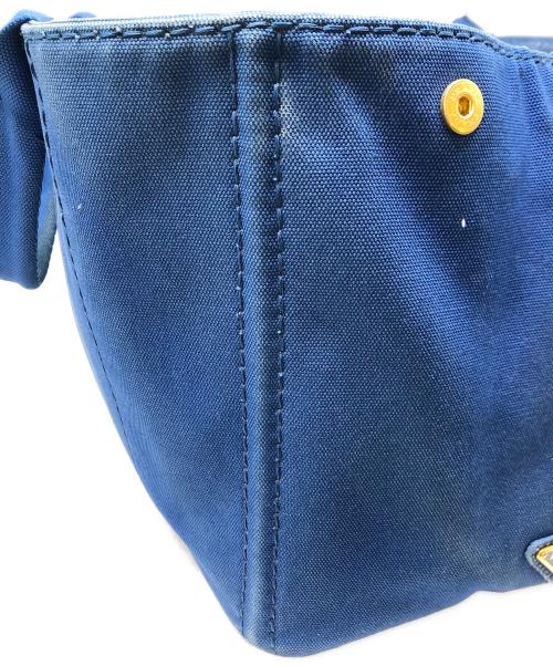 PRADA（プラダ）PRADA (プラダ) カナパGM ブルーの古着・服飾アイテム