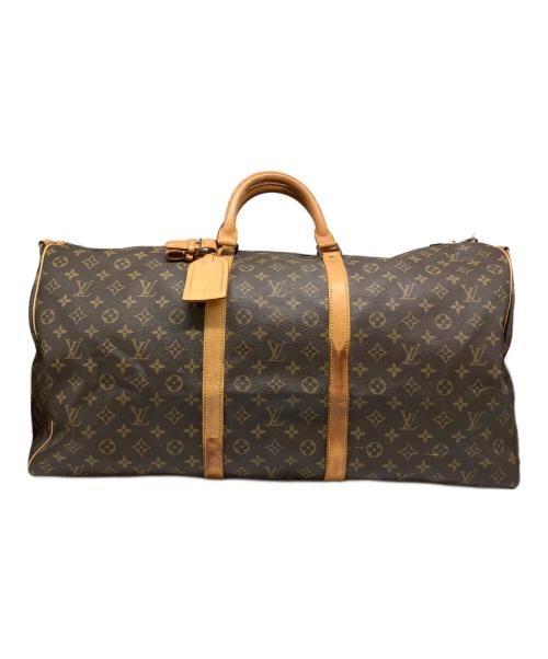 LOUIS VUITTON（ルイ ヴィトン）LOUIS VUITTON (ルイ ヴィトン) モノグラム キーポル・バンドリエール60 ブラウンの古着・服飾アイテム