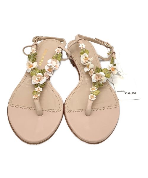 DSQUARED2（ディースクエアード）DSQUARED2 (ディースクエアード) サンダル ピンク サイズ:35 未使用品の古着・服飾アイテム