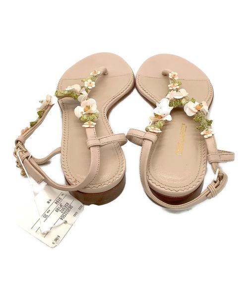 DSQUARED2（ディースクエアード）DSQUARED2 (ディースクエアード) サンダル ピンク サイズ:35 未使用品の古着・服飾アイテム