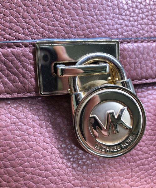 MICHAEL KORS（マイケル・コース）MICHAEL KORS (マイケルコース) ハンドバッグ ピンクの古着・服飾アイテム