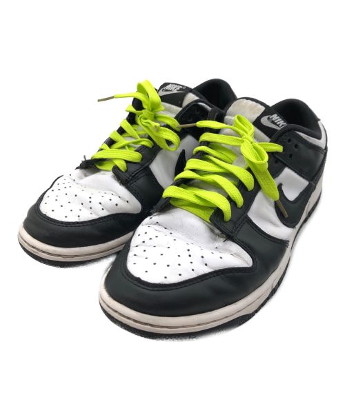 NIKE（ナイキ）NIKE (ナイキ) NIKE DUNK LOW ホワイト×ブラック サイズ:26の古着・服飾アイテム