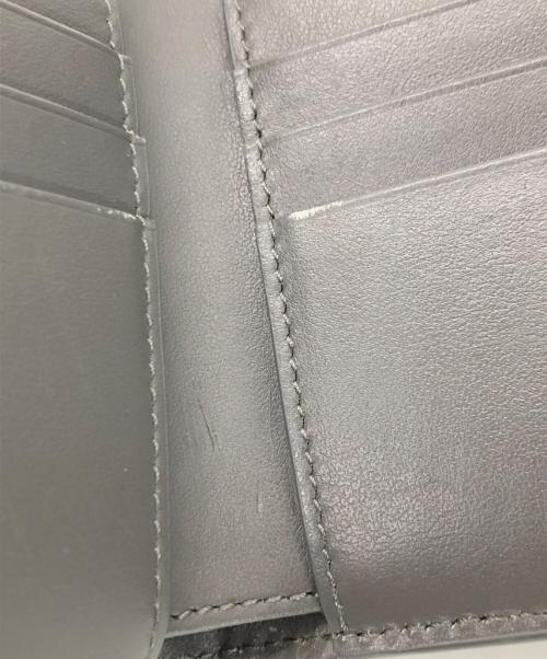 CELINE（セリーヌ）CELINE (セリーヌ) バイフォールドウォレット ライトグレーの古着・服飾アイテム