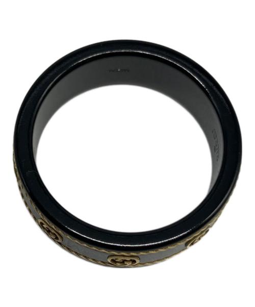 GUCCI（グッチ）GUCCI (グッチ) インターロッキングG リング イエロー×ゴールド サイズ:20号の古着・服飾アイテム