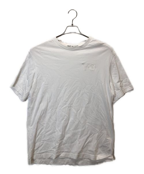 Y-3（ワイスリー）Y-3 (ワイスリー) ロゴTシャツ ホワイト サイズ:Mの古着・服飾アイテム