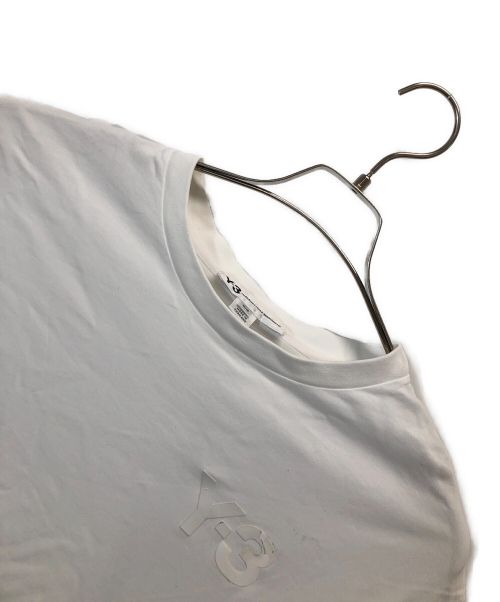 Y-3（ワイスリー）Y-3 (ワイスリー) ロゴTシャツ ホワイト サイズ:Mの古着・服飾アイテム