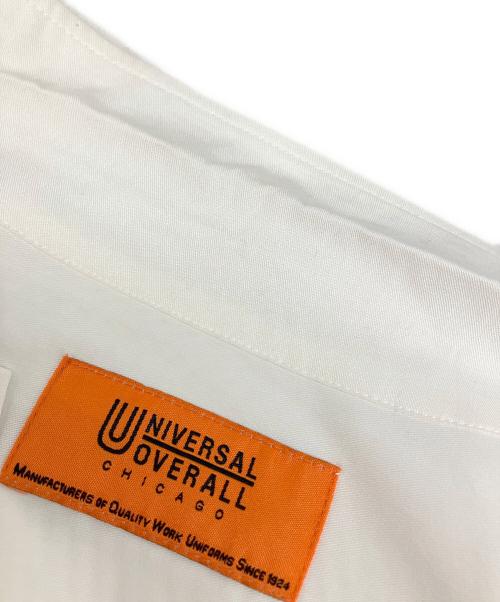 UNIVERSAL OVERALL（ユニバーサルオーバーオール）UNIVERSAL OVERALL (ユニバーサルオーバーオール) オープンカラーシャツ ホワイト サイズ:XLの古着・服飾アイテム