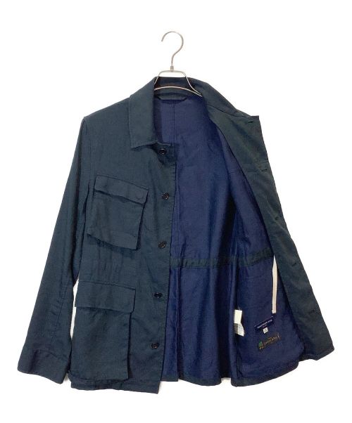 TOMORROW LAND（トゥモローランド）TOMORROW LAND (トゥモローランド) サファリジャケット ネイビー サイズ:Mの古着・服飾アイテム