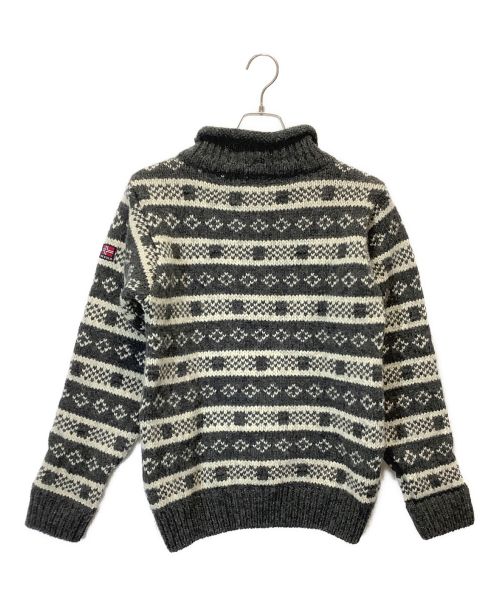 DEVOLD（デーヴォル）DEVOLD (デーヴォル) カウチンセーター グレー サイズ:XSの古着・服飾アイテム