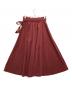 BLUE LABEL CRESTBRIDGE (ブルーレーベルクレストブリッジ) トリコットコールスカート ワインレッド サイズ:38：5000円