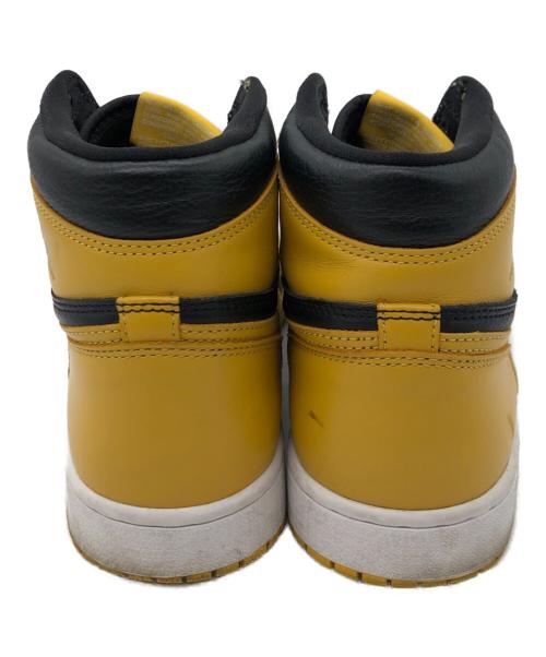 NIKE（ナイキ）NIKE (ナイキ) AIR JORDAN 1 RETRO HIGH OG イエロー×ブラック サイズ:27の古着・服飾アイテム